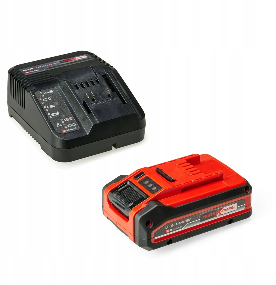 Akumuliatorius Einhell PLUS PXC; 18 V; 1x4,0 Ah; Li-ion + pakrovėjas