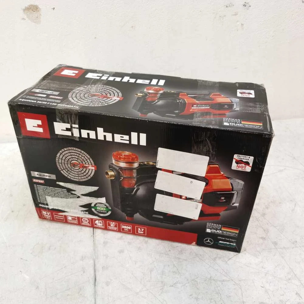 Vandens siurblys Einhell AQUINNA 36/38F; 2x18 V (be akumuliatoriaus ir pakrovėjo)