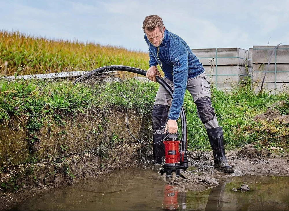 „Einhell“ panardinamasis siurblys švariam ir nešvariam vandeniui, 900 W, 16000 l/h, GE-DP 900