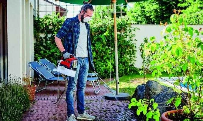 Purkštuvas Einhell AKU GE-WS 18/35 LI So