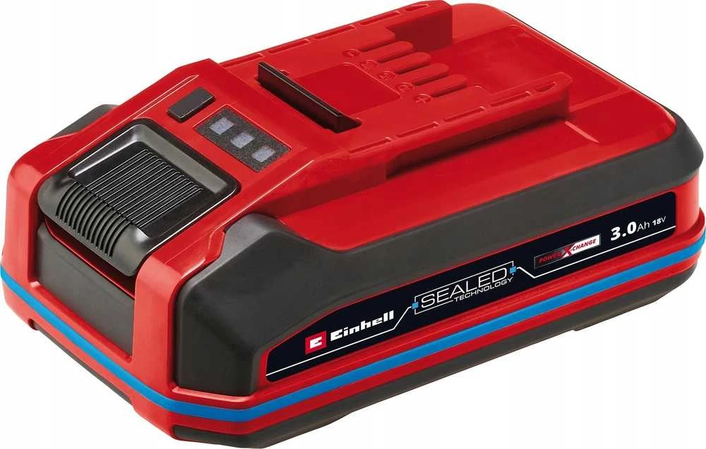 Einhell 18V PXC Plus akumuliatorius su įkrovos indikatoriumi