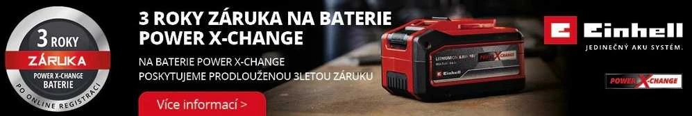 Einhell PXC akumuliatoriaus garantinis pasiulymas