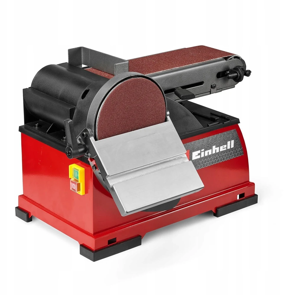 Elektrinis EINHELL šlifuoklis STOŁOWA juostinis/TARCZOWA TE-US 400