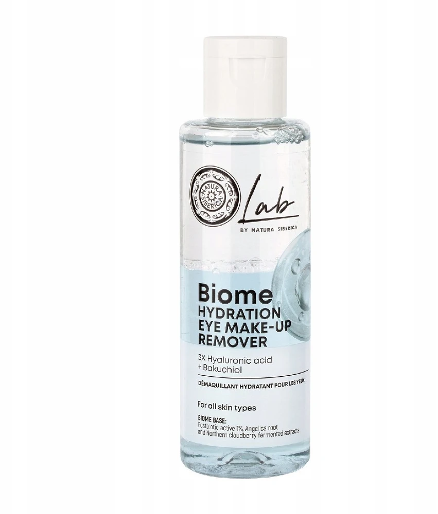 Akių makiažo valiklis drėkinantis NATURA SIBERICA Biome, 150 ml