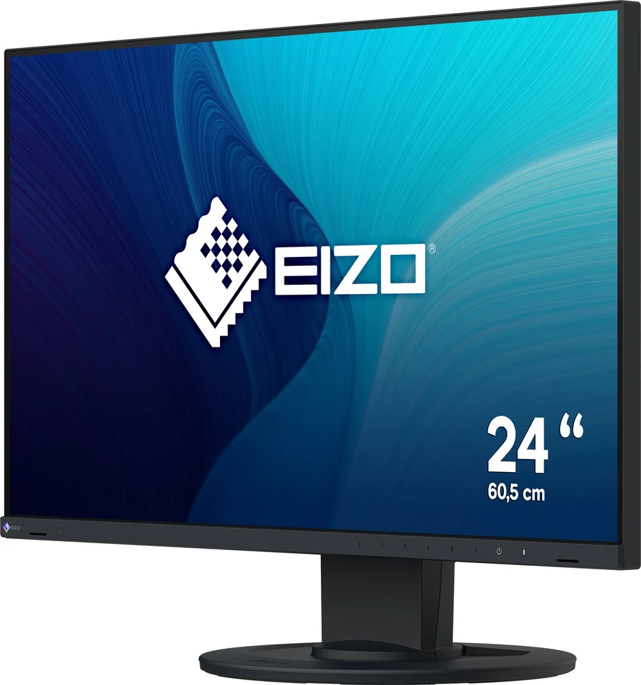 Monitorius EIZO FlexScan EV2400R-BK - 23.8". 1920 x 1080. FullHD. 16:9. (juoda)