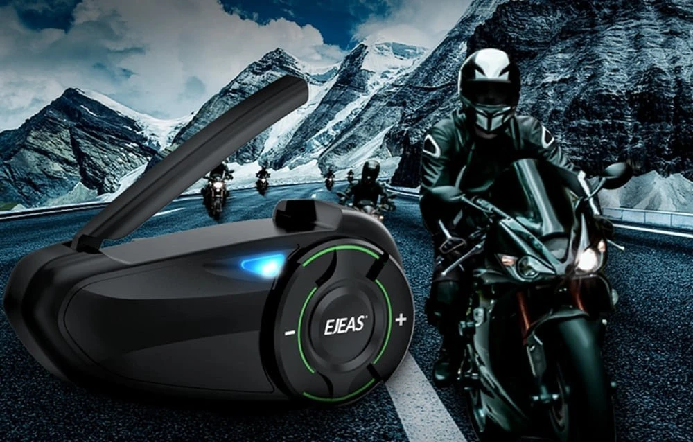 EJEAS Q8 motociklo laisvų rankų įranga
