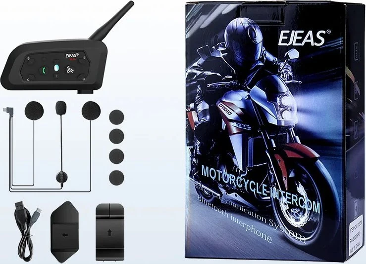 EJEAS V6PRO+ motociklo laisvų rankų įranga