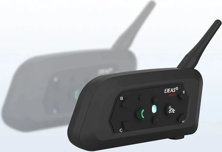 EJEAS V6PRO+ motociklo laisvų rankų įranga
