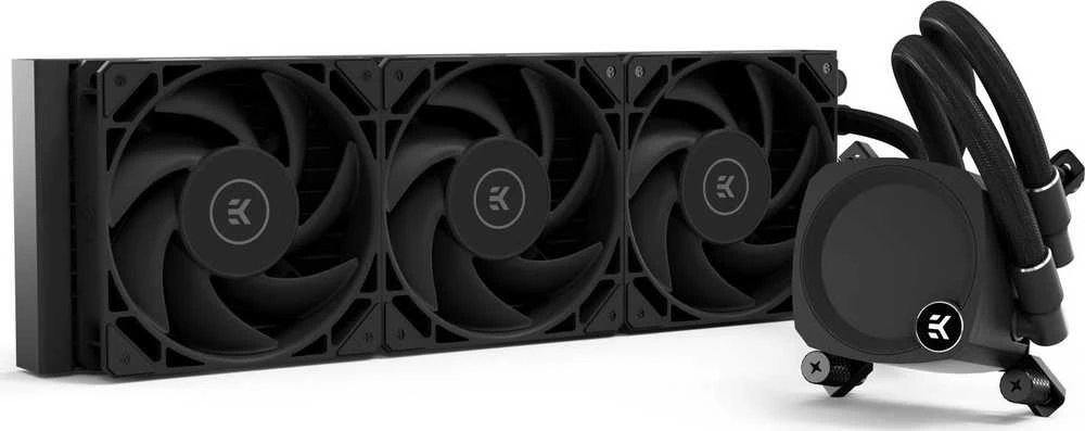 Ek Water Blocks Ek Vanduo Blocks EK Vanduo Blocks EK-Nucleus AIO CR360 Dark All-in-One Liquid Cooler – juodos spalvos