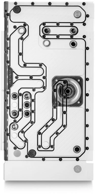 Ek Water Blocks Ek Vanduo Blocks EK vandens blokai EK-Quantum Reflection² PC-O11D EVO D5 PWM D-RGB - akrilas