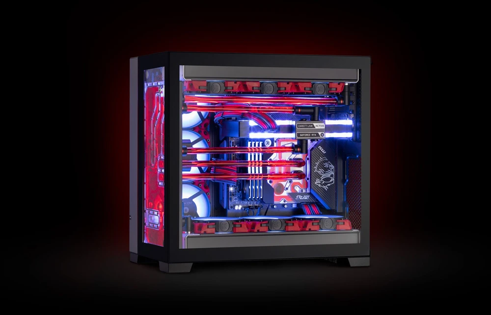 Ek Water Blocks Ek Vanduo Blocks EK vandens blokai EK-Quantum Reflection² PC-O11D EVO D5 PWM D-RGB - akrilas