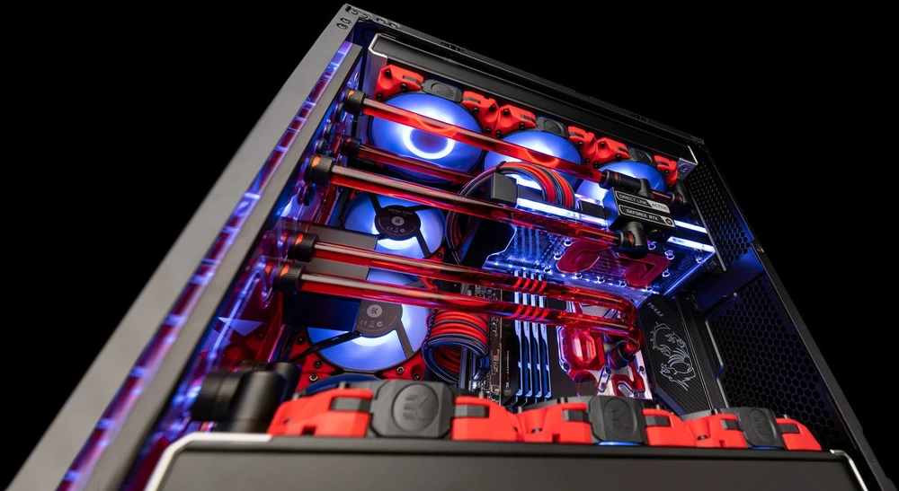 Ek Water Blocks Ek Vanduo Blocks EK vandens blokai EK-Quantum Reflection² PC-O11D EVO D5 PWM D-RGB - akrilas