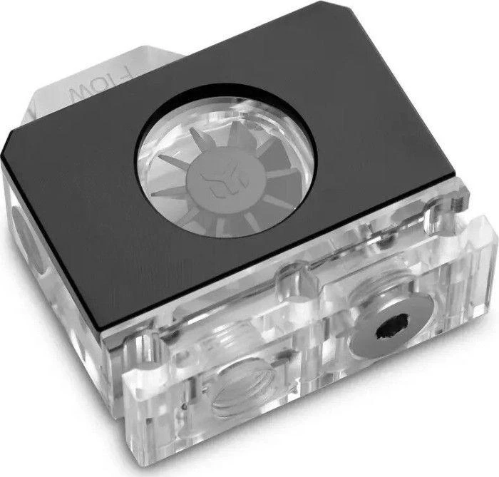 Ek Water Blocks Ek Vanduo Blocks EK Vanduo Blocks EK-Quantum Scalar Flowmeter Bottom-To-Top D-RGB – Juodas