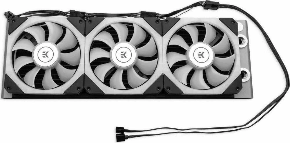 Ek Water Blocks EK-Quantum Impulse 120 D-RGB - Juodas 400-1800 rpm