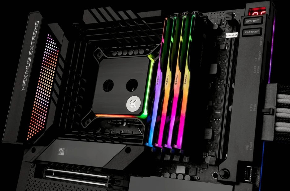 Ek Water Blocks Ek Vanduo Blocks EK Vanduo Blocks EK-kvantinis dydis D-RGB - 1700 Nikelis + acetalis