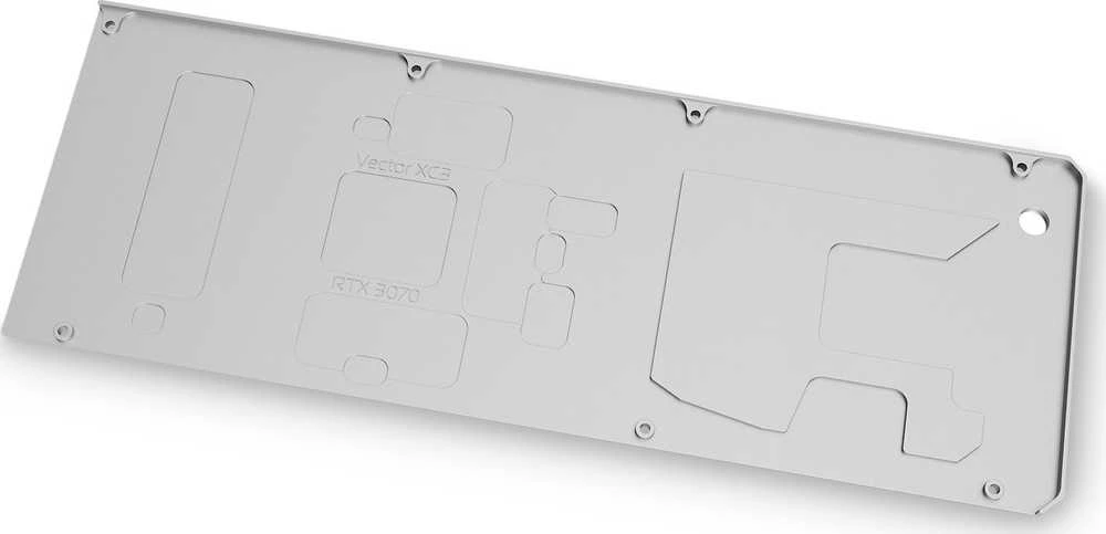 Ek Water Blocks Ek Vanduo Blocks EK Vanduo Blocks EK-Quantum Vector XC3 RTX 3070 galinė plokštė – nikelis
