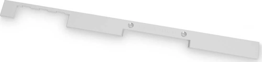Ek Water Blocks EK vandens blokai EK Vanduo blokai EK-Quantum Vector² Strix RTX 3080/90 ABP šoninis dangtelis – sidabrinis