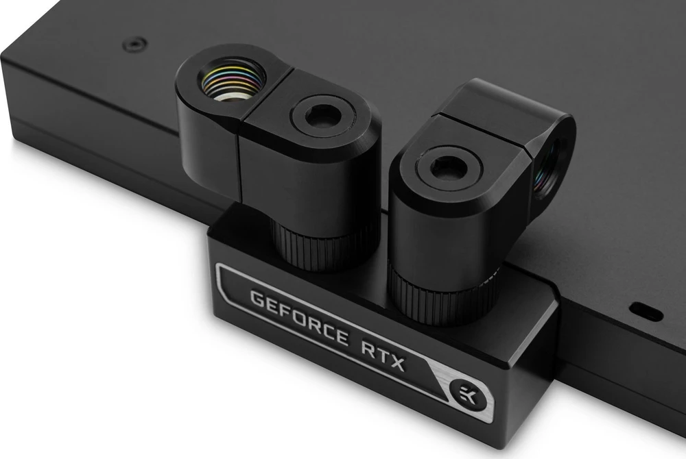 Ek Water Blocks Ek Vanduo Blocks EK Vanduo Blocks EK-Quantum Torque G1/4 colio dvigubas prailginimas, offset MF 21 &8211; juodas