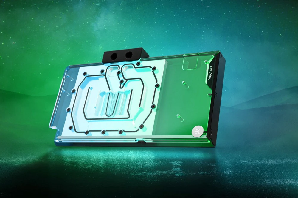 Ek Water Blocks EK vandens blokai EK Vanduo Blocks EK-Quantum Vector3 TUF Gaming RTX 5090 GPU vandens blokas, D-RGB - akrilas