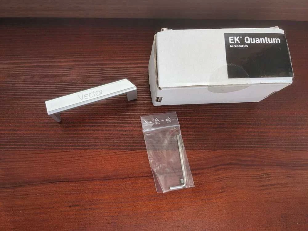 Ek Water Blocks Ek Vanduo Blocks EK Vanduo Blocks EK-Quantum Vector Terminal Cover – sidabrinis