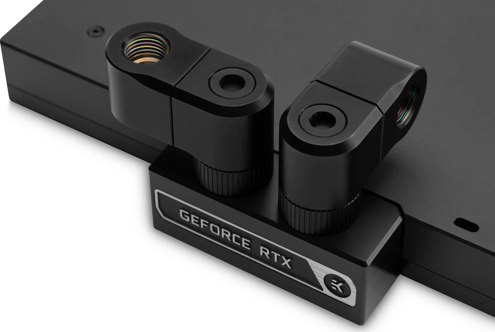 Ek Water Blocks Ek Vanduo Blocks EK Vanduo Blocks EK-Quantum Torque G1/4 colio dvigubas prailginimas, offset MF 28 – juodas