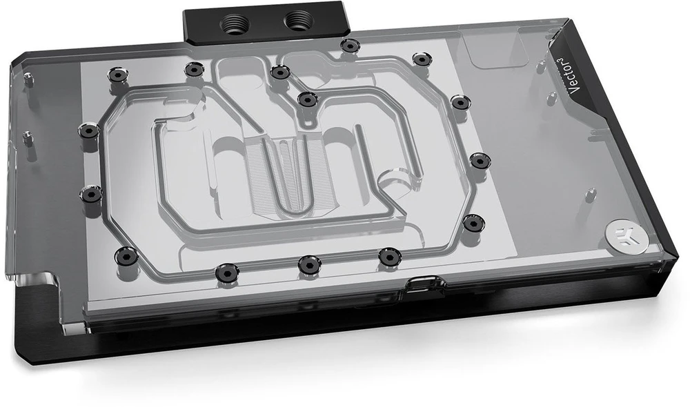 EK-Quantum Vector3 akrilinis GPU blokas