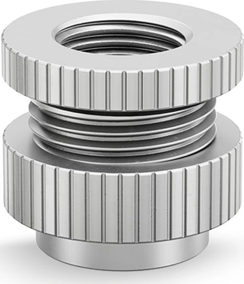 EK-Quantum Torque Pass-Through jungtis, satin titanium