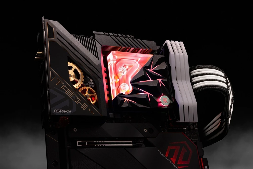 Ek Water Blocks Ek Vanduo Blocks EK Vanduo Blocks EK-Quantum Velocity² Edge D-RGB – 1700 Juodas Special Edition