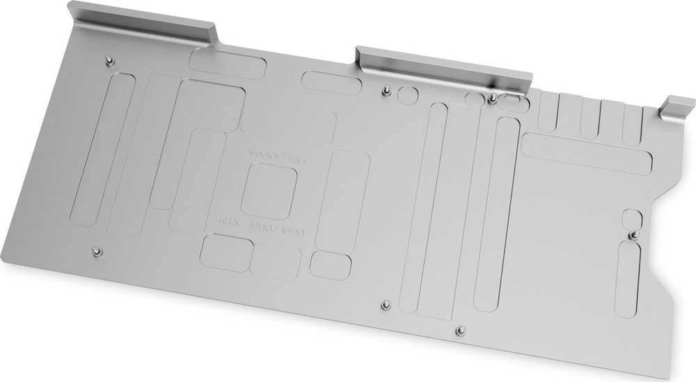 Ek Water Blocks Ek Vanduo Blocks EK Vanduo Blocks EK-Quantum Vector² Trio RTX 3080/90 galinė plokštė – nikelis