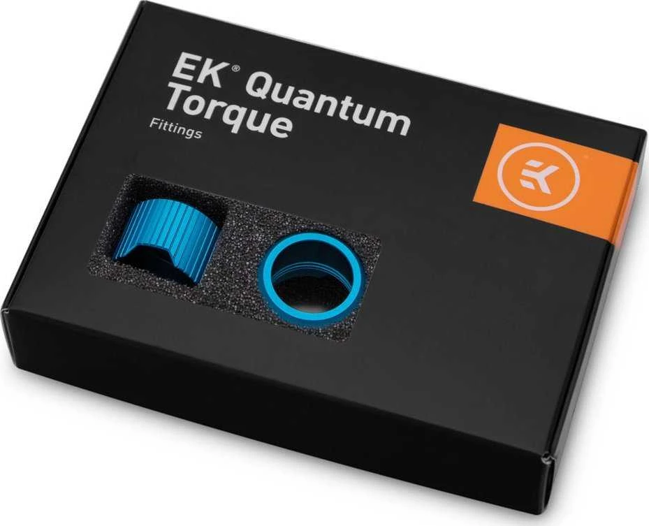 Ek Water Blocks EK Vanduo Blocks EK-Quantum Torque suspaudimo žiedai, 6 vnt., STC 16 - mėlyna