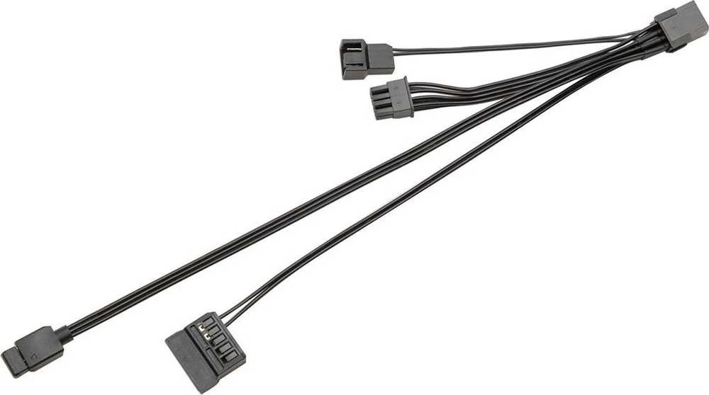 Ek Water Blocks „Ek Vanduo Blocks“ EK „Vanduo Blocks“ EK „Loop OmniLink“ siurblys SATA PWM D-RGB signalo skirstytuvas