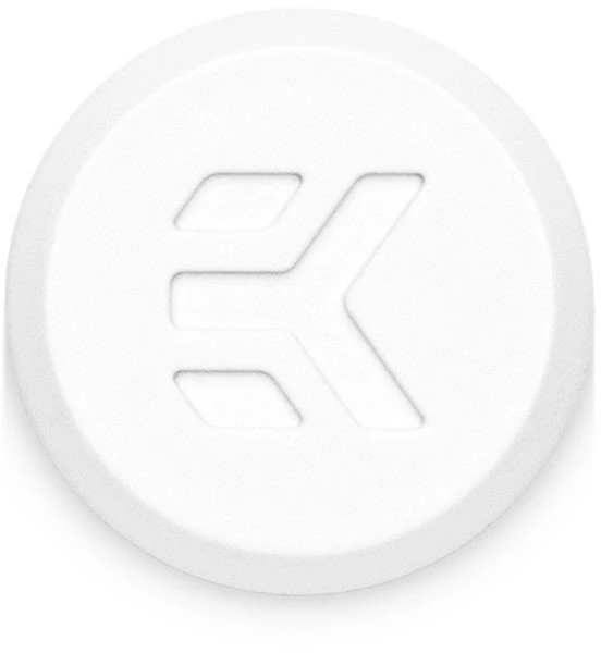 Ek Water Blocks „Ek Vanduo Blocks“ EK „Vanduo Blocks“ EK-Quantum sukimo momento kamščio dangteliai, 10 vnt. pakuotė, balti