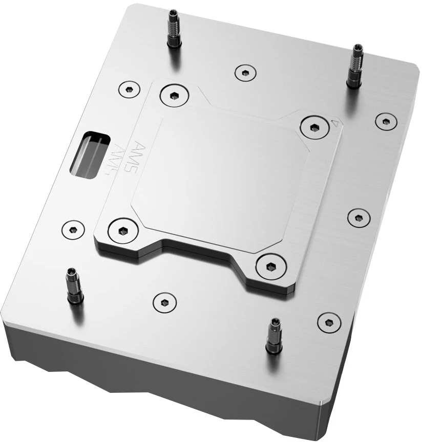 Ek Water Blocks EK vandens blokai EK Vanduo blokai EK-Quantum Velocity² Edge D-RGB (AM5 Juodas Special Edition)
