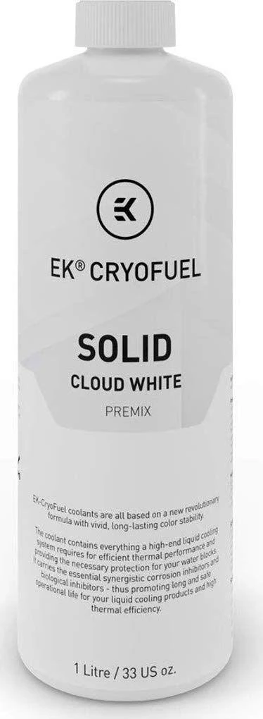 Ek Water Blocks EK vandens blokai EK Vanduo blokai EK-CryoFuel kietas premiksas, debesų baltumo – 1000 ml