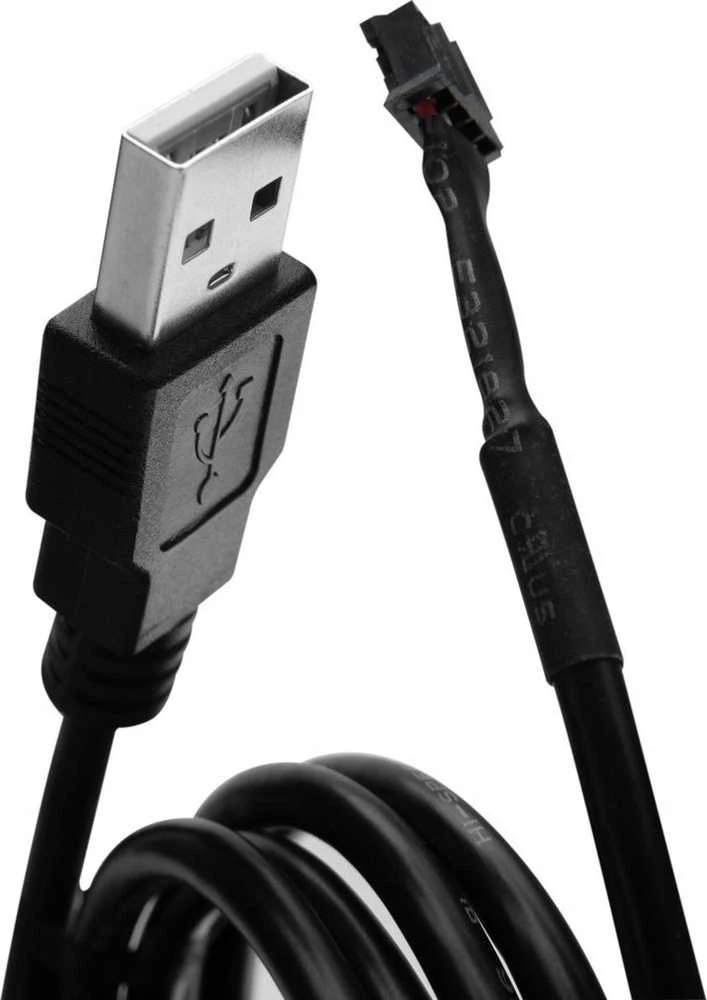 Ek Water Blocks EK Vanduo Blocks EK-Loop Connect externes USB Kabelis - 1m juoda
