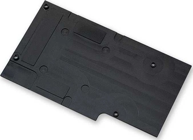 Ek Water Blocks Ek Vanduo Blocks Ventylator EK Vanduo Blocks EK-FC670 GTX Backplate, CSQ - juoda