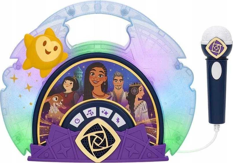 Ekids BoomBox Wish Disney  nešiojama kolonėlė + karaoke mikrofonas