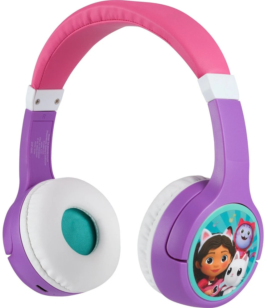Nezatříděno Upcoming Minds „Ekids“ – belaidės „Bluetooth“ ausinės „Gabby's Dollhouse“