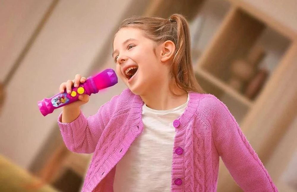 Ekids Karaokės mikrofonas dainavimui vaikams Troliai Troliai 3 / Tr-070.uemv23m