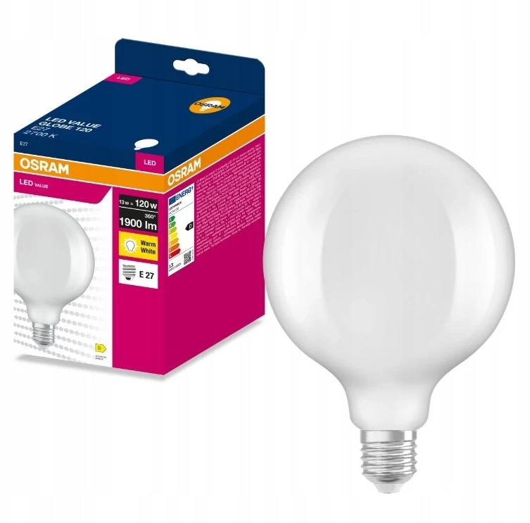 Eko Light Ekologiška LED lemputė VALUE CLASSIC E27 P 120 13W 1900lm 2700K gijų
