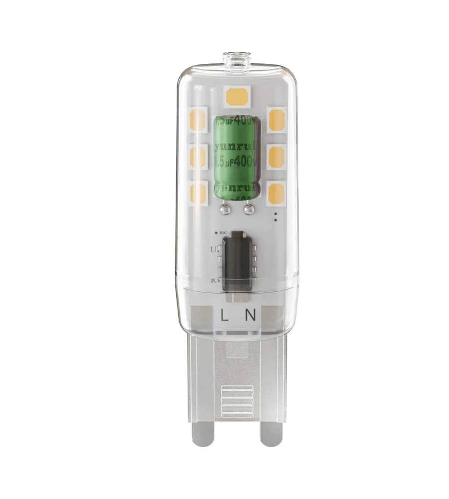 Eko Light „Telforceone Forever Light“ LED lemputė G9 2,2 W 200 lm 6000 K, F klasė