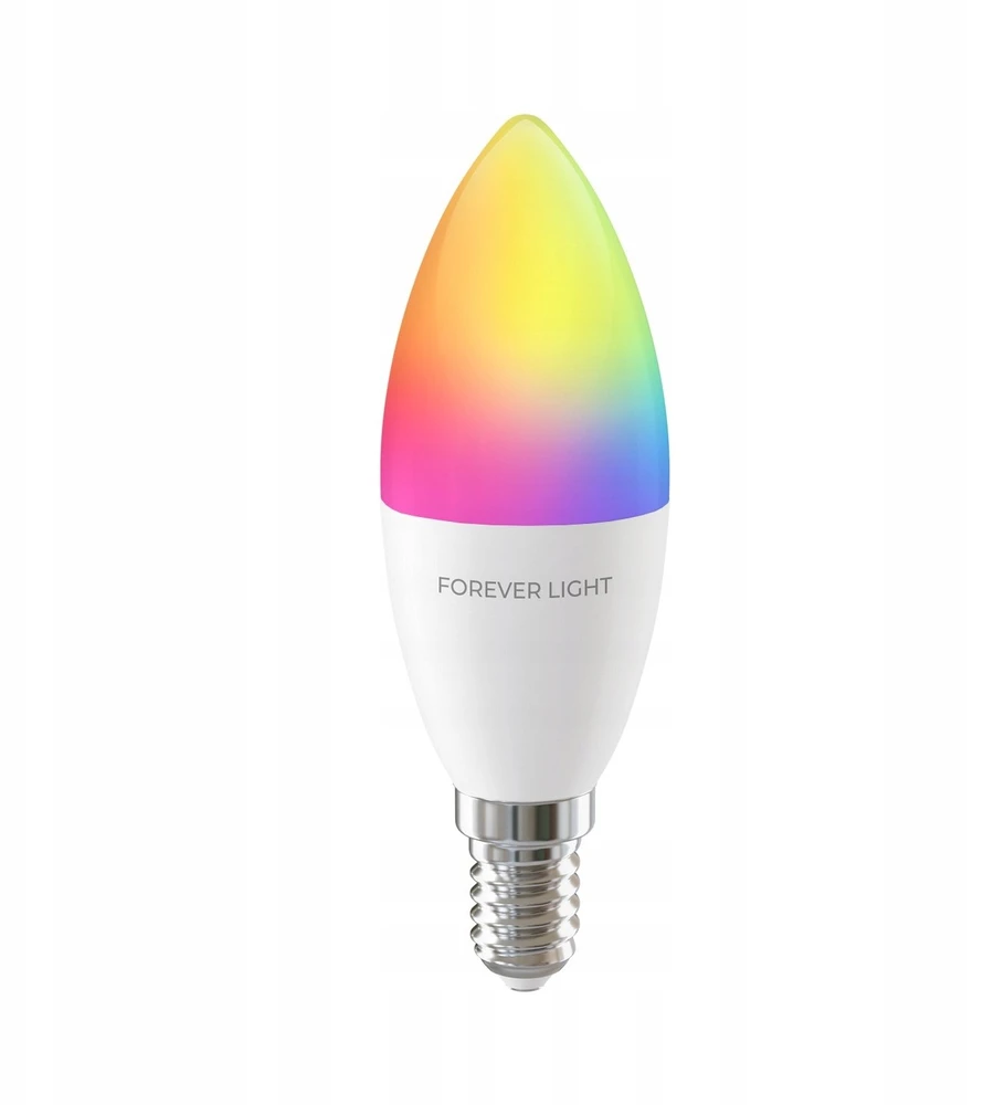 Eko Light Telforceone Forever Light LED Bulb RGB E14 C37 5W 500lm 4000K class F