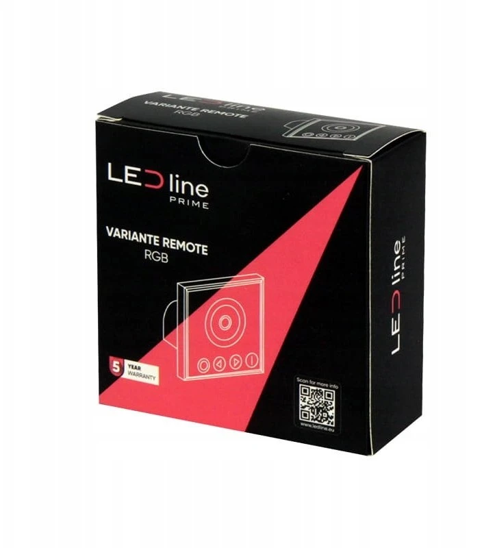 LED valdiklio pultas, montuojamas sienoje, su spalvų ratu, RGB, RF 2,4GHz, TUYA, VARIANTE, LED line PRIME