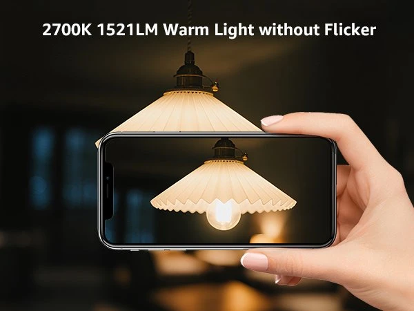 LEPRO 100094-WW-EU E27 Filament LED Bulb, 7.2W (100W), 1521 lm, 2700K, Class A