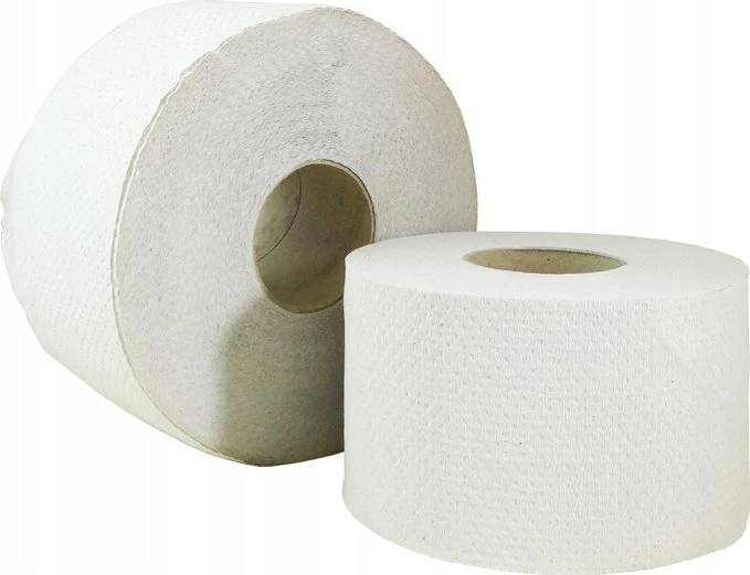 EkoClean Bunny Soft - Big Rola Eko* - Natūralus vieno sluoksnio tualetinis popierius, perdirbtas popierius, 105 m, 12 ritinėlių