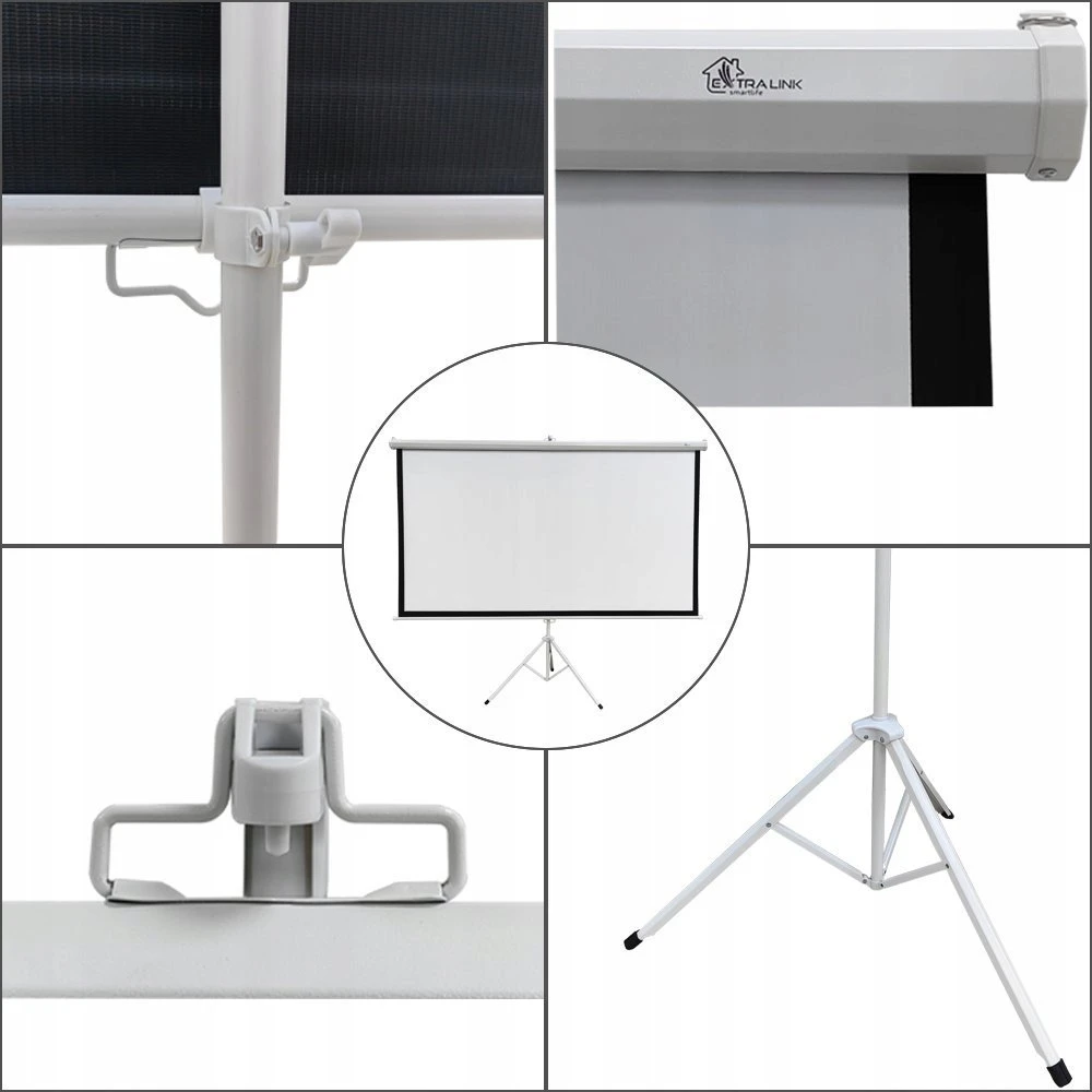 Projektorius Extralink Projektoriaus ekranas 120"