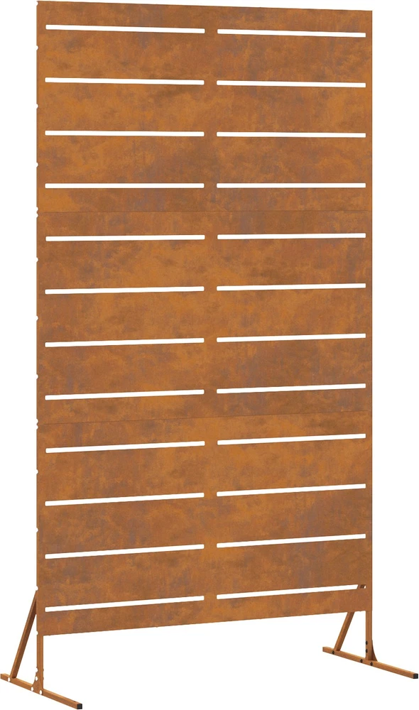 Privatumo žaliuzės 100 x 50 x 180 cm Rūdijanti