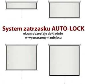 ART ER M96 1:1 ART rankinis Ekranas pusiau automatinis 1:1 136 244x244cm MS-96 1:1