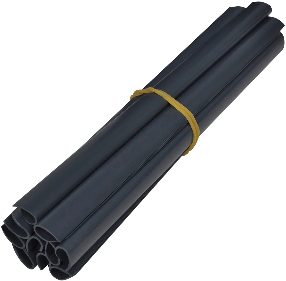 Sodo privatumo ekranai 70 x 0,19 m PVC Tamsiai pilka