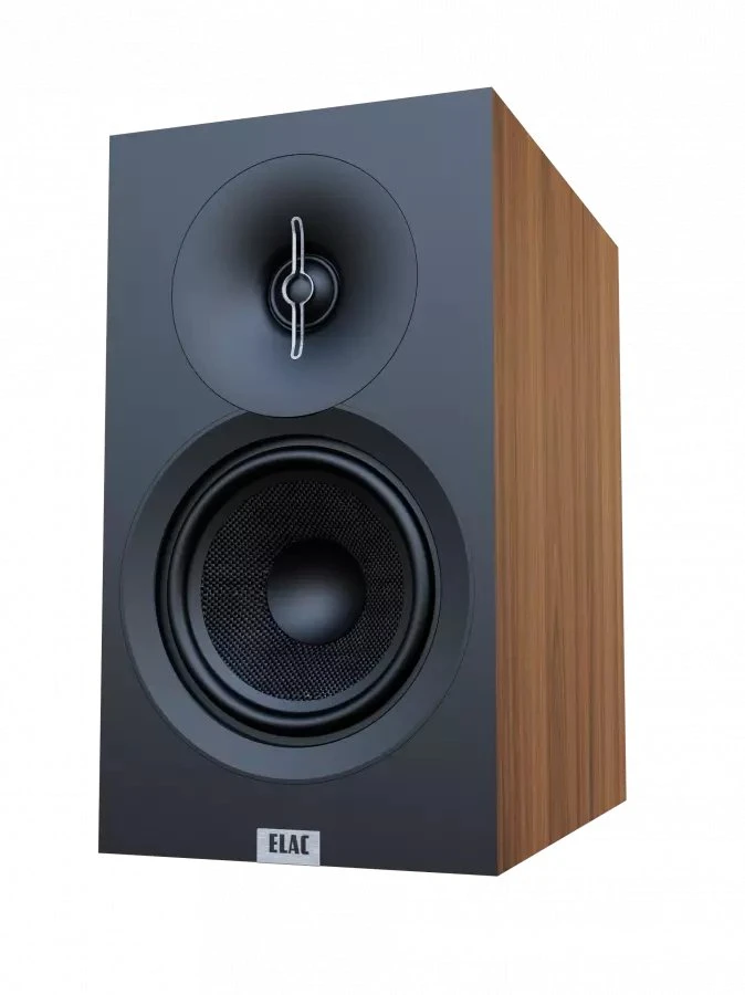 Kompiuterio kolonėlės Kolumna Elac Elac Debut, 2 juostų, laidinis, 120 W, 42 - 38000 Hz, 6 O, Juodas, Riešutmedžio